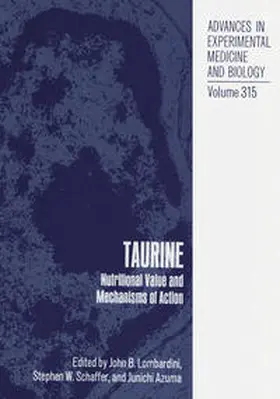 Lombardini / Schaffer / Azuma |  Taurine | eBook | Sack Fachmedien