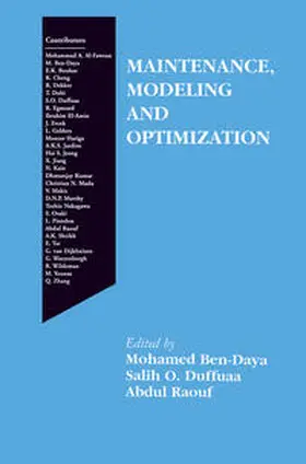 Ben-Daya / Duffuaa / Raouf | Maintenance, Modeling and Optimization | E-Book | sack.de
