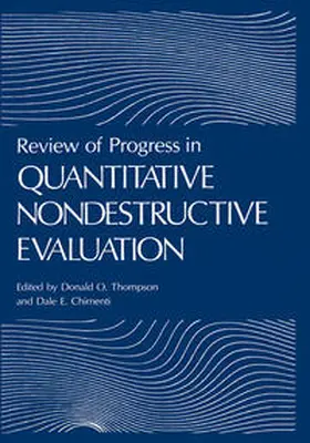 Thompson / Chimenti |  Review of Progress in Quantitative Nondestructive Evaluation | eBook | Sack Fachmedien