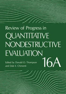 Thompson / Chimenti |  Review of Progress in Quantitative Nondestructive Evaluation | eBook | Sack Fachmedien