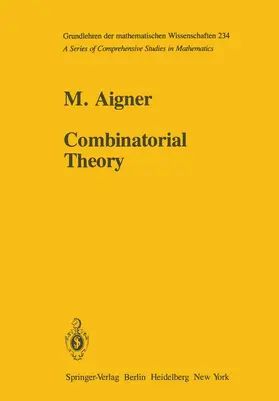 Aigner | Combinatorial Theory | Buch | 978-1-4615-6668-7 | www2.sack.de