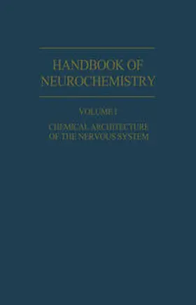 Lajtha |  Chemical Architecture of the Nervous System | eBook | Sack Fachmedien