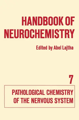 Lajtha |  Handbook of Neurochemistry | Buch |  Sack Fachmedien