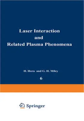Hora |  Laser Interaction and Related Plasma Phenomena | eBook | Sack Fachmedien