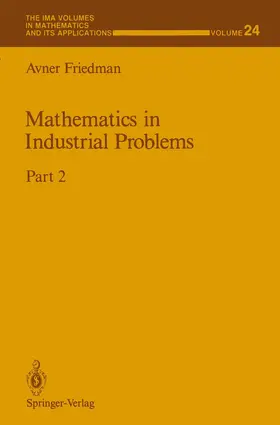 Friedman |  Mathematics in Industrial Problems | Buch |  Sack Fachmedien