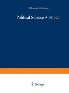  Political Science Abstracts | eBook | Sack Fachmedien