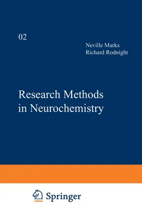 Marks |  Research Methods in Neurochemistry | Buch |  Sack Fachmedien