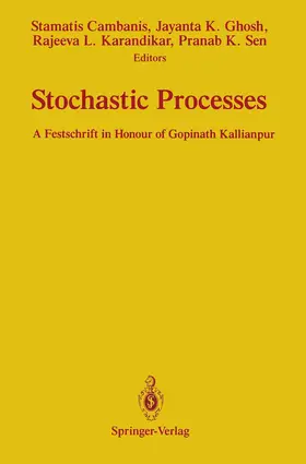 Cambanis / Sen / Ghosh |  Stochastic Processes | Buch |  Sack Fachmedien