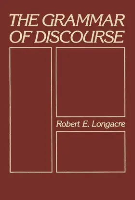 Longacre |  The Grammar of Discourse | Buch |  Sack Fachmedien