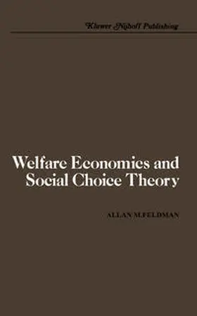 Feldman |  Welfare Economics and Social Choice Theory | eBook | Sack Fachmedien