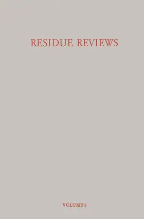  Instrumentation for the Detection and Determination of Pesticides and their Residues in Foods | Buch |  Sack Fachmedien