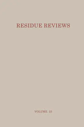 Gunther |  Residue Reviews | eBook | Sack Fachmedien