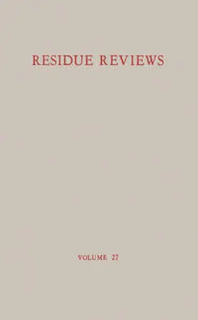 Gunther |  Residue Reviews / Rückstands-Berichte | eBook | Sack Fachmedien