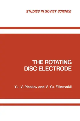 Pleskov |  The Rotating Disc Electrode | Buch |  Sack Fachmedien