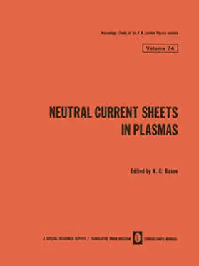 Basov |  Neutral Current Sheets in Plasmas | eBook | Sack Fachmedien