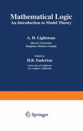 Lightstone |  Mathematical Logic | eBook | Sack Fachmedien