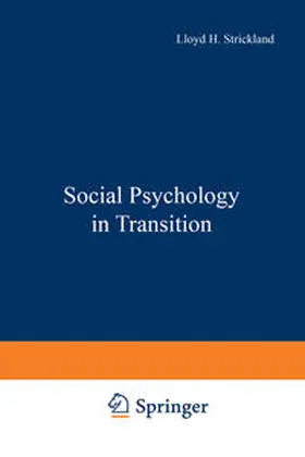 Strickland |  Social Psychology in Transition | eBook | Sack Fachmedien