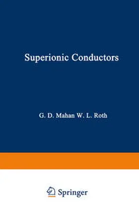Mahan |  Superionic Conductors | eBook | Sack Fachmedien
