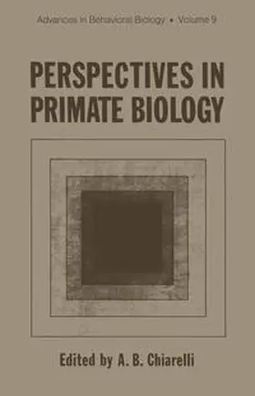 Chiarelli |  Perspectives in Primate Biology | eBook | Sack Fachmedien