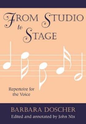 Doscher / Nix |  From Studio to Stage | eBook | Sack Fachmedien