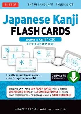 Kask |  Japanese Kanji Flash Cards Volume 1 | eBook | Sack Fachmedien