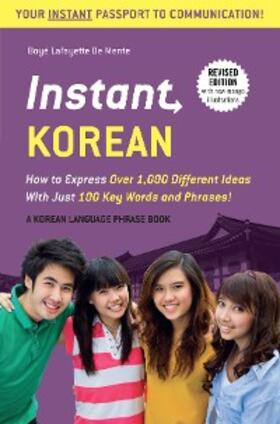 De Mente |  Instant Korean | eBook | Sack Fachmedien