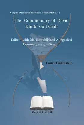 Finkelstein |  The Commentary of David Kimhi on Isaiah | eBook | Sack Fachmedien