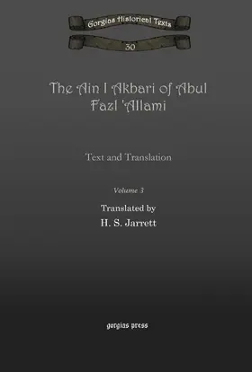  The Ain I Akbari of Abul Fazl 'Allami | eBook | Sack Fachmedien