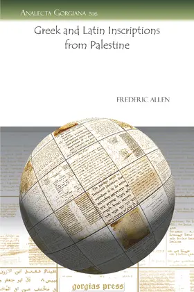 Allen |  Greek and Latin Inscriptions from Palestine | eBook | Sack Fachmedien
