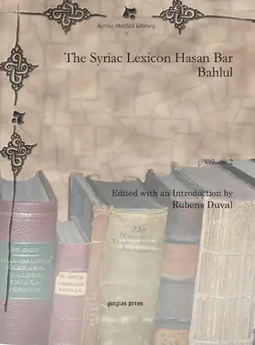 Duval |  The Syriac Lexicon Hasan Bar Bahlul | eBook | Sack Fachmedien