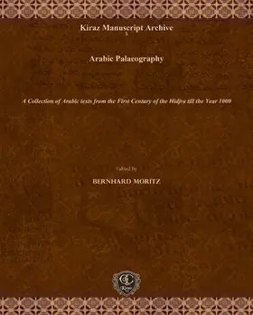 Moritz |  Arabic Palaeography | eBook | Sack Fachmedien