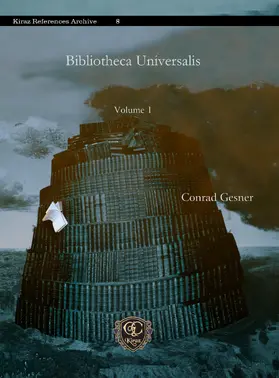 Gesner |  Bibliotheca Universalis | eBook | Sack Fachmedien