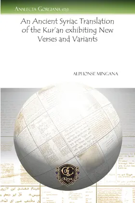 Mingana |  An Ancient Syriac Translation of the Kur’an exhibiting New Verses and Variants | eBook | Sack Fachmedien