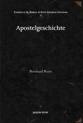 Weiss |  Apostelgeschichte | eBook | Sack Fachmedien