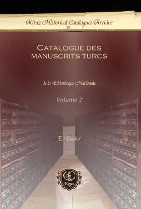 Blochet |  Catalogue des manuscrits turcs | eBook | Sack Fachmedien
