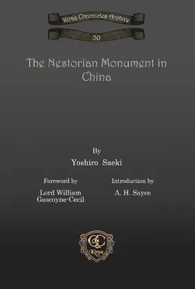 Saeki |  The Nestorian Monument in China | eBook | Sack Fachmedien