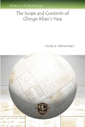 Vernadsky |  The Scope and Contents of Chingis Khan's "Yasa" | eBook | Sack Fachmedien