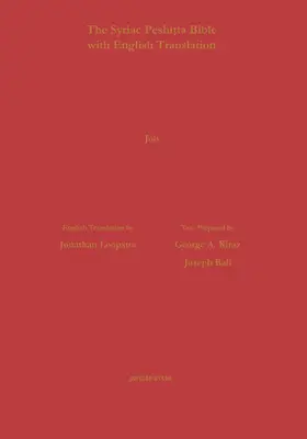  Job According to the Syriac Peshitta Version with English Translation | eBook | Sack Fachmedien