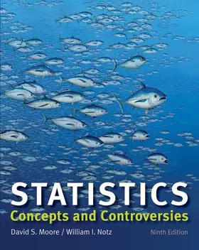 Moore / Notz |  Statistics: Concepts and Controversies | Buch |  Sack Fachmedien