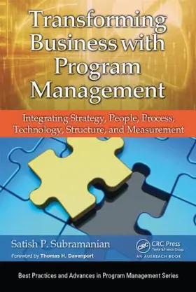 Subramanian | Transforming Business with Program Management | Buch | 978-1-4665-9099-1 | sack.de