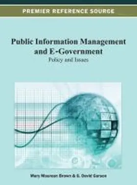 Brown / Garson |  Public Information Management and E-Government | Buch |  Sack Fachmedien