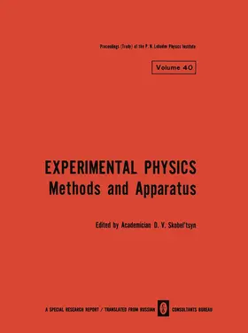 Skobel tsyn |  Experimental Physics | Buch |  Sack Fachmedien
