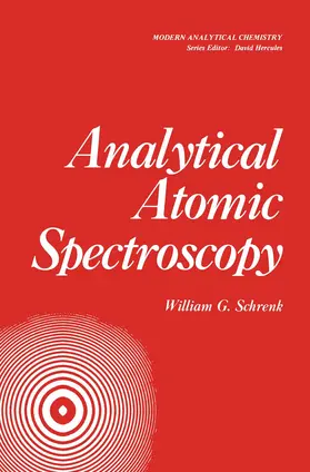 Schrenk |  Analytical Atomic Spectroscopy | Buch |  Sack Fachmedien