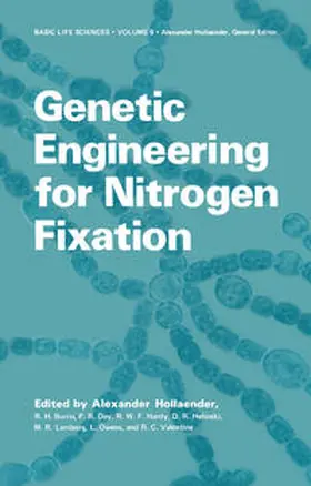 Hollaender |  Genetic Engineering for Nitrogen Fixation | Buch |  Sack Fachmedien