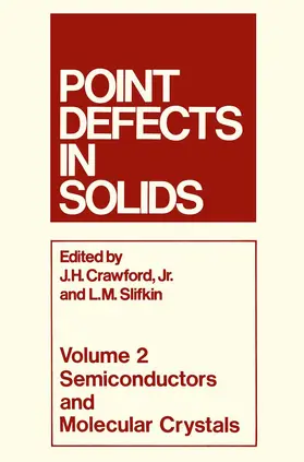 Slifkin / Crawford |  Point Defects in Solids | Buch |  Sack Fachmedien
