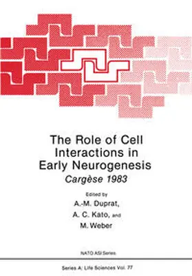 Duprat | The Role of Cell Interactions in Early Neurogenesis | E-Book | sack.de