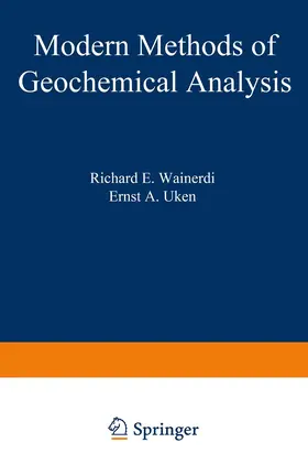 Wainerdi |  Modern Methods of Geochemical Analysis | Buch |  Sack Fachmedien