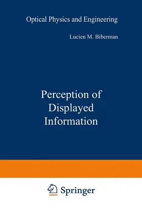 Biberman |  Perception of Displayed Information | Buch |  Sack Fachmedien