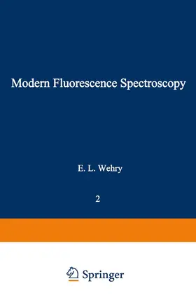 Wehry |  Modern Fluorescence Spectroscopy | Buch |  Sack Fachmedien