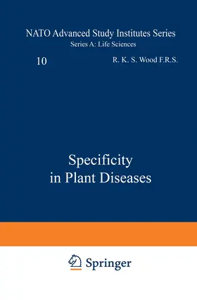 Wood |  Specificity in Plant Diseases | Buch |  Sack Fachmedien